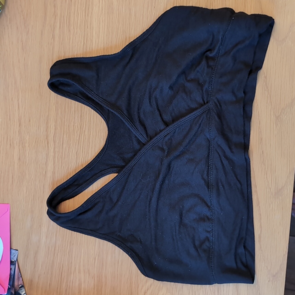 Kindred bravely soft black nursing bra, xl
